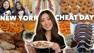 NEW YORK CITY CHEAT DAY in MED SCHOOL  Bagels Donuts Pizza  Taking Breaks in Medical School [upl. by Hagan]