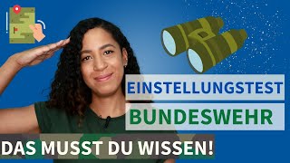 Einstellungstest Bundeswehr Das musst du wissen 2024 einstellungstest bundeswehr lernen [upl. by Roberto623]