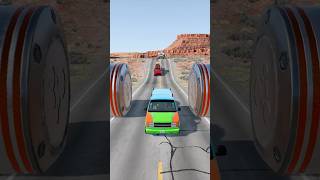 Cars amp Cargo Trucks vs Hydraulic Crush  BeamNGDrive shorts beamng [upl. by Ruon551]