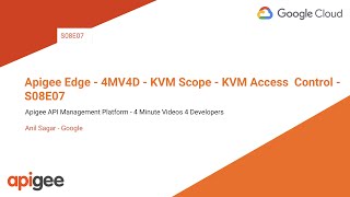 Apigee Edge  4MV4D  KVM Scope  KVM Access Control  S08E07 [upl. by Okihcim733]