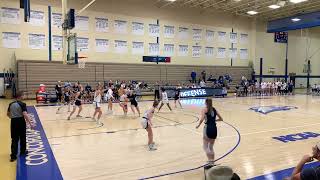 Jenna Caterino hits GW shot for Lakeland womens basketball at CUW  Feb 10 2024 [upl. by Asikal]