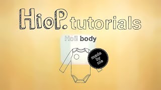 Kuinka ommella vauvan body  Hoi body videotutorial [upl. by Torras]