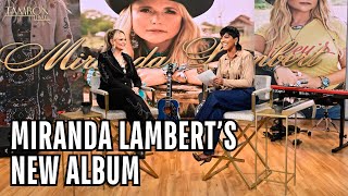 Miranda Lambert Takes Over “Tamron Hall” In Celebration of Her New Album [upl. by Aenit142]