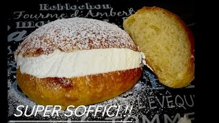 RICETTA MARITOZZI CON LA PANNA super soffici [upl. by Redle]