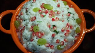 Temple style curd rice recipe in kannada  mosaranna recipe in kannada [upl. by Opiuuk]