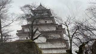 Fukushima Aizu Wakamatsu Castle 福島會津若松城  日本唯一一座有美麗紅瓦的城池 [upl. by Sauder]