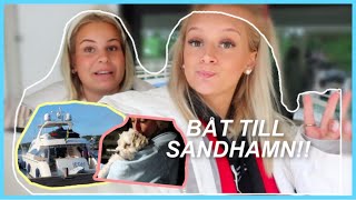 SANDHAMN BÅT amp HUNDGOS jag hjärta landet  VLOGG [upl. by Aimet]