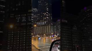 Welcome to Chicago the city of dreams and snow enjoy late night snow drive and winters magic [upl. by Zetnas]