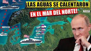 EEUU ha tenido en cuenta la amenaza rusa ¡Grupo de ataque de portaaviones en aguas de la OTAN [upl. by Merlina260]