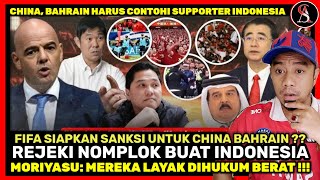 FIFA Ambil Sikap Moriyasu Hanya Mereka yg Layak China Bahrain Kena Sanksi Indonesia Untung Pol [upl. by Ankeny]