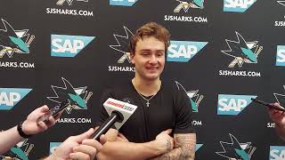 San Jose Sharks2024 Training Camp Day 3Thomas Bordeleau [upl. by Dajma680]