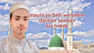 maula ya Salli wa sallim daiman abadan ala habibi subscribe naat live like [upl. by Sheets238]