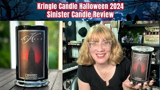 Kringle Candle Halloween 2024 Sinister Candle Review [upl. by Ortiz]