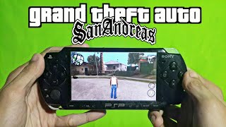 GTA San Andreas PSP Gameplay HD [upl. by Airamahs338]