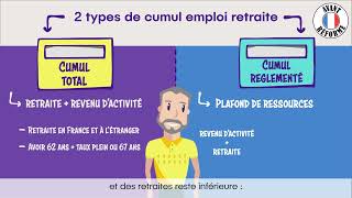 le cumul emploi retraite avant réforme [upl. by Aciretnahs]