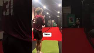 Throwing Nasty Pitches in the Bullpen baseball shorts [upl. by Nissensohn530]