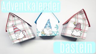 Adventskalender Dorf ✿ Kalender basteln ✿ Anleitung ✿ Adventskalender basteln ✿ Advent Calendar [upl. by Hussein]