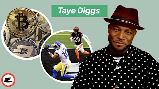 Taye Diggs Talks Crypto The Super Bowl and Family  In or Out  Esquire [upl. by Geminius]