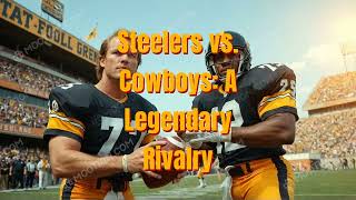 Steelers vs Cowboys A Legendary Rivalry [upl. by Akirret]