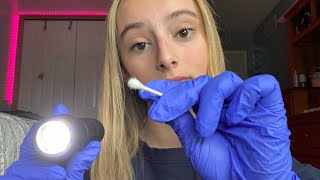 ASMR  Ear Exam Ear Cleaning and Hearing Tests [upl. by Nylrem]