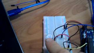 Arduino example Pitch follower using the tone function [upl. by Onilatac]