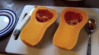 Geriatric cooking  Butternut squash and carrot soup [upl. by Ateekal]