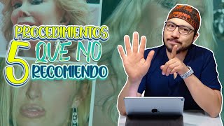 5 Procedimientos que No recomiendo en Cirugía Plástica  Dr Andrés Callejas [upl. by Vezza]