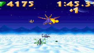 Spyro Season of Ice Walkthrough Part 23 Space Age Speedway [upl. by Lashonda]