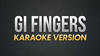 GI FINGERS  Kantin Dudg  Karaoke Version  koolSound [upl. by Sible]