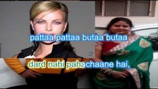 Karoke patta patta buta buta only for male singer [upl. by Yeleen]