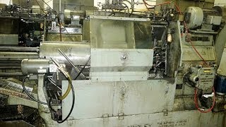 AcmeGridley screw machine 114quot RA6 with threading [upl. by Lyrak959]