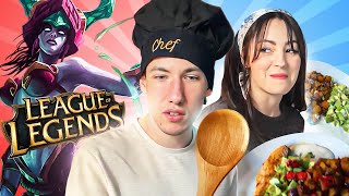 DOUBLE MASTERCLASS DU CHEF SARDOCHE League of Legends amp cuisine IRL [upl. by Ahtram45]