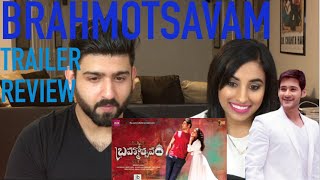 Brahmotsavam Trailer Reaction  Mahesh Babu  Kajal Aggarwal  by RajDeep [upl. by Aklog887]