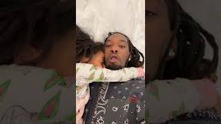 Daddys Girl Offset Shared an Adorable Video With Kulture Kiari [upl. by Koerner]