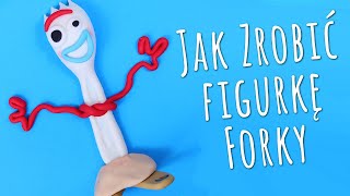 Jak zrobić figurkę Forky Sztuciek z Toy Story 4 z masy cukrowej na tort [upl. by Noval534]