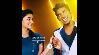 Dutu Da Indala  Janith Iddamalgoda sinhala song whatsappstatus [upl. by Namrej]