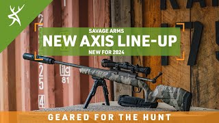 ALLNEW Savage Arms Axis LineUp for 2024 [upl. by Emerick]