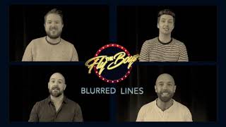 The FlyBoys  BLURRED LINES  if you like Postmodern Jukebox check these guys out [upl. by Anaert188]