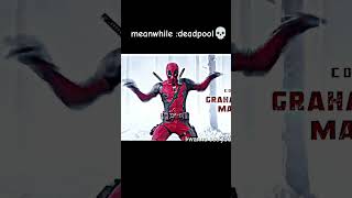 Deadpool dancing vs other heroes dancing on bye bye bye song from deadpool and wolverine deadpool 🗿 [upl. by Arrat775]