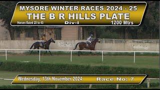 Race No 7 The BRHills Plate DIV  1 [upl. by Atilrep]