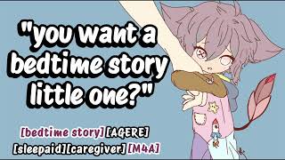 asmr caregiver reads you a bedtime story age regression agere roleplay m4a sleepaid [upl. by Hallett]