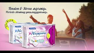 Napquina Sanitary Napkin  CK VOICE OVERS  Malayalam commercials [upl. by Esile]