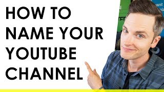 How to Come Up with a YouTube Name  3 Tips amp Mistakes to Avoid [upl. by Jenelle905]