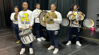 Autaugaville High School Percussion 3rd Round Who Wants The Smoke Drumline Competition At The Aromy [upl. by Colwell]