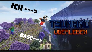 Wir müssen ein Tsunami in Minecraft Überleben [upl. by Ahsiei]