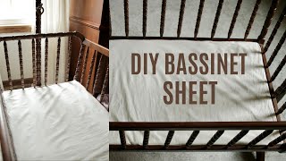 DIY Bassinet Sheet [upl. by Assilrac]