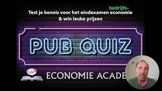 Pubquiz over de stof voor het bedrijfseconomie examen havo 27 mei 2024 en vwo 22 mei 2024 [upl. by Enitsirhk]