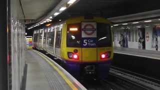 London Overground 378137 5 Car Train Departing Rotherhithe [upl. by Ahseim]