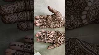 bridal mehndi design for full hand [upl. by Haldeman968]