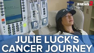 Julie Luck colon cancer journey From diagnosis to last chemo infusion [upl. by Janean]